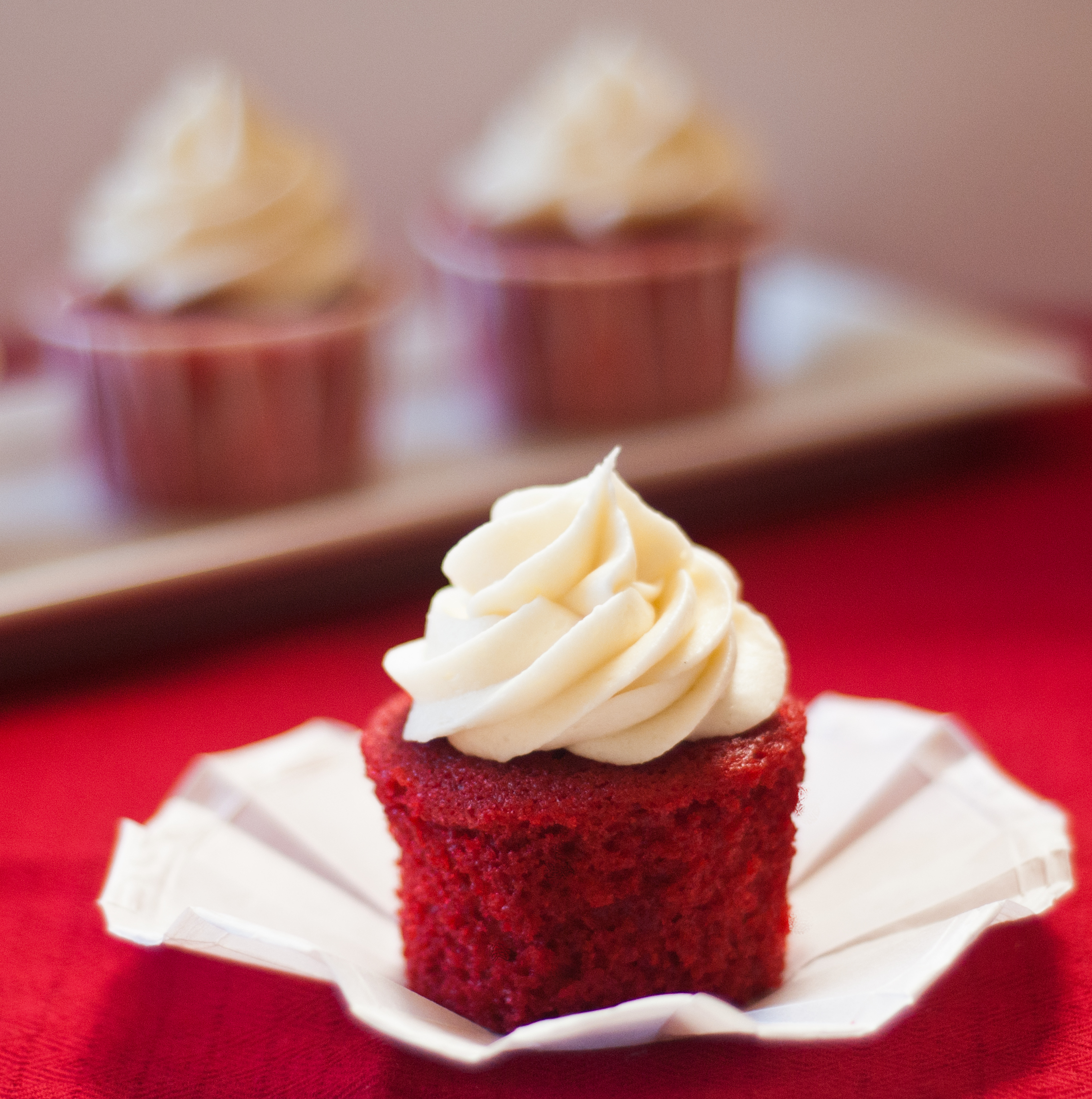Image result for red velvet cupcakes