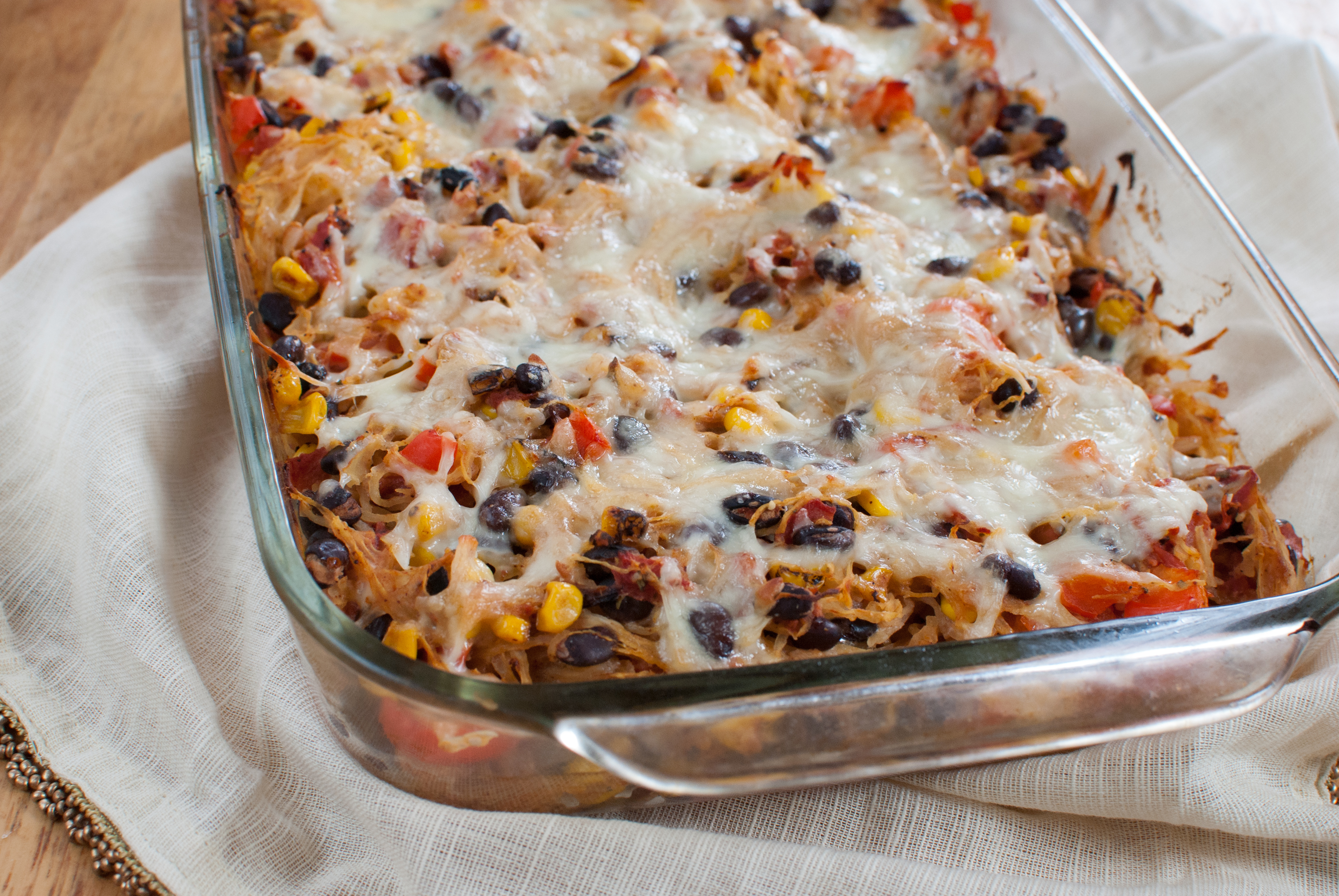 Mexican Baked Spaghetti Squash