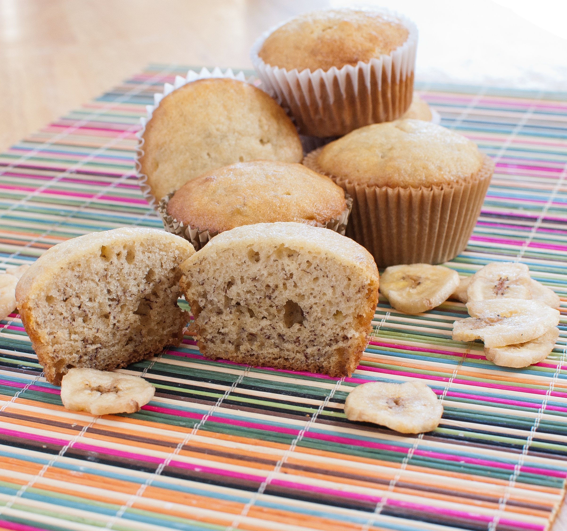 banana bread muffins