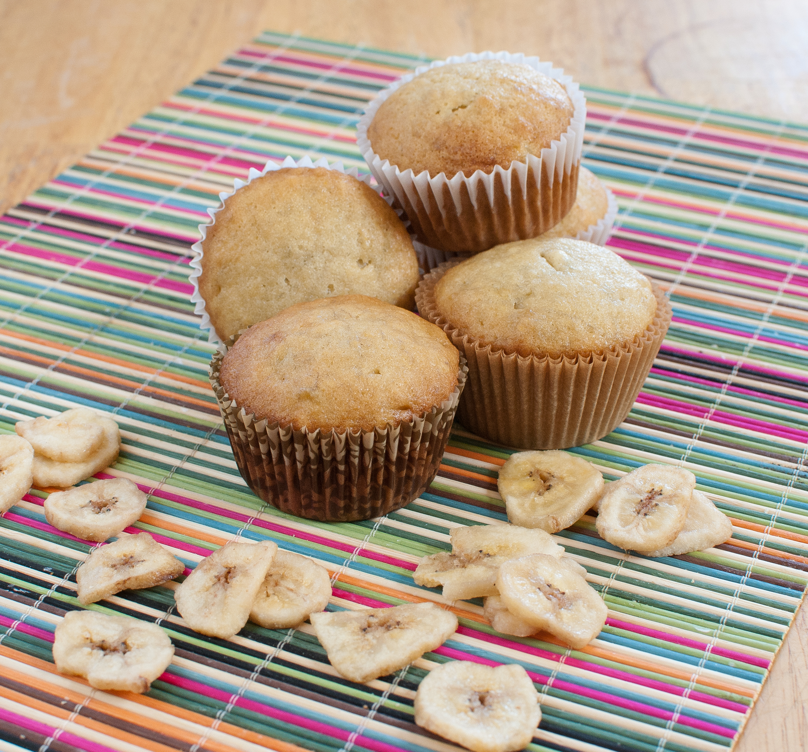 banana bread muffins