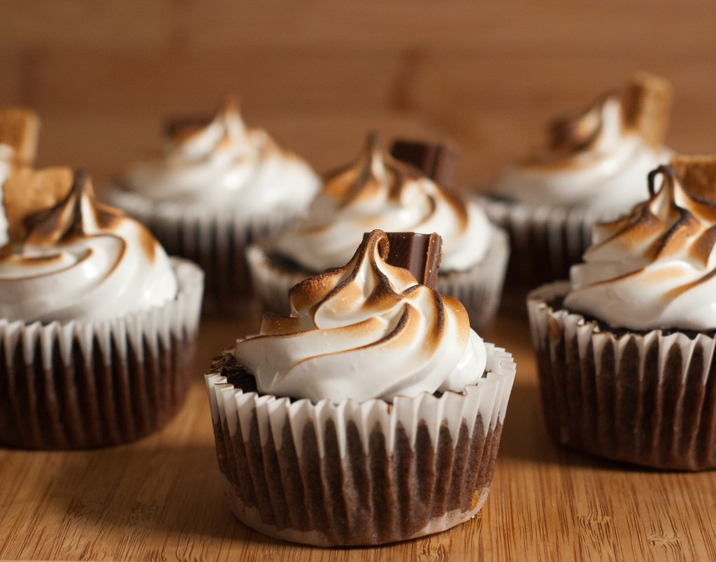 s'mores cupcakes