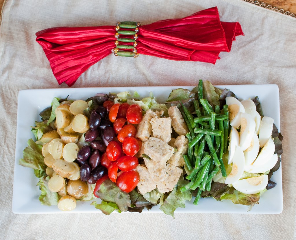 Vegetarian Nicoise Salad