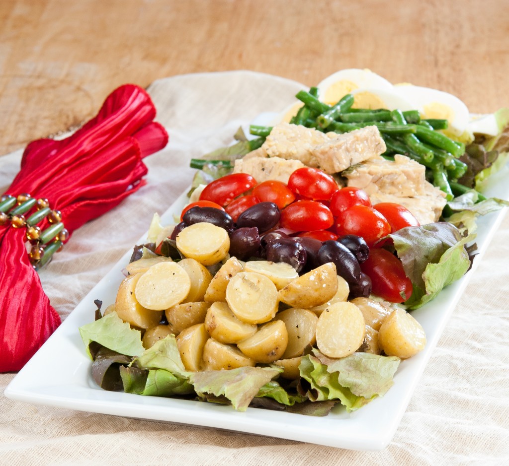 Vegetarian Nicoise Salad