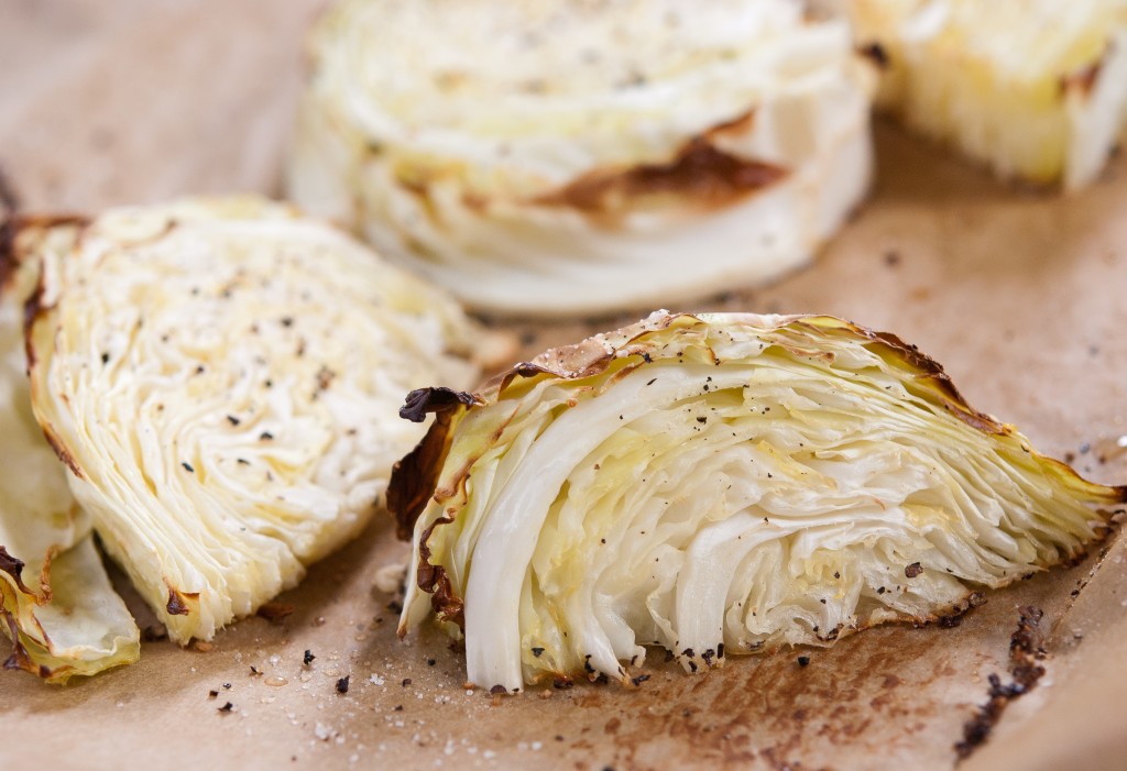 roasted cabbage | baked in