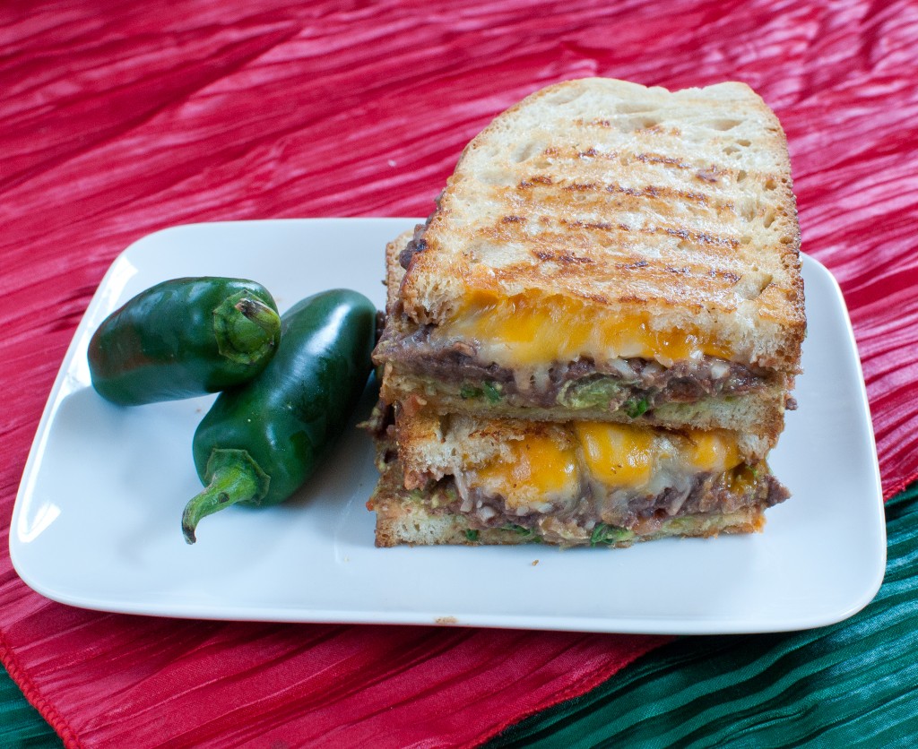 mexican grilled cheese | baked in