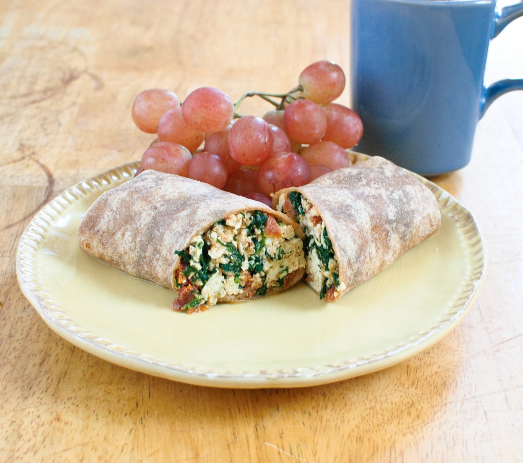 Copycat Starbucks Spinach, Egg White & Feta Wrap