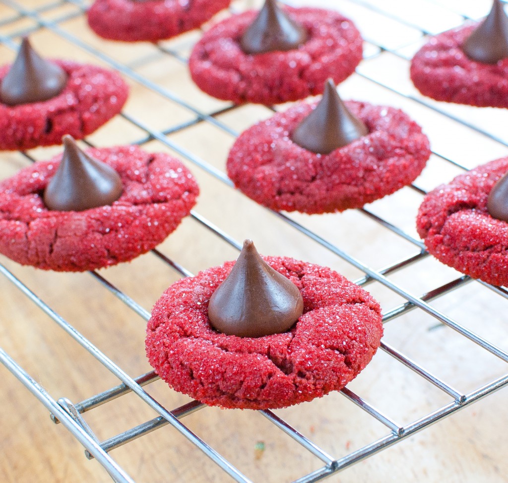 red velvet peanut butter blossoms | baked in