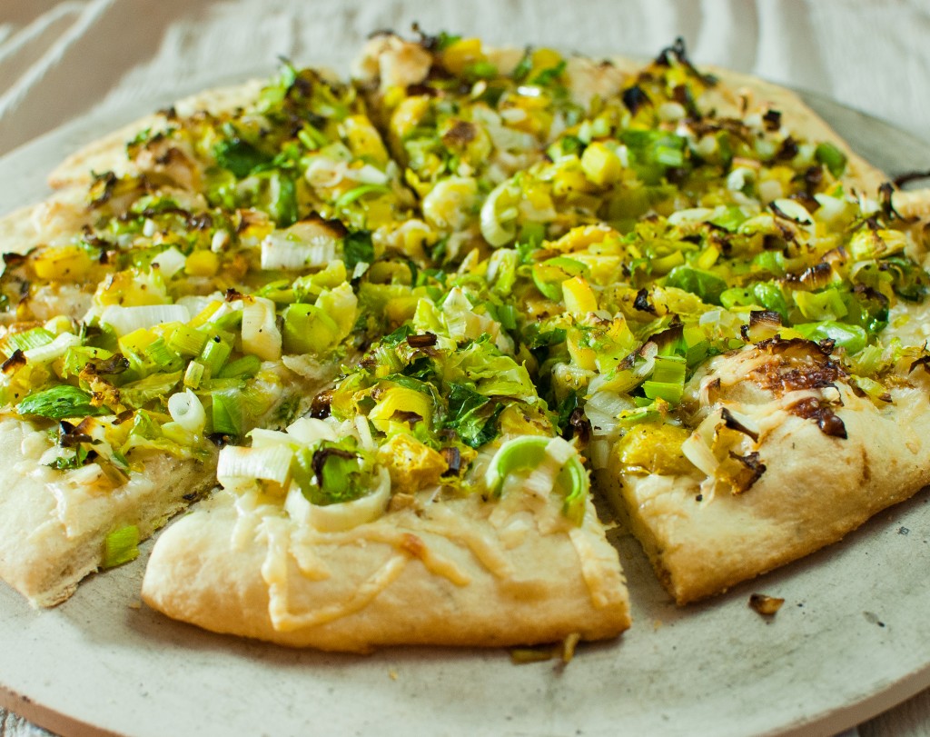 Brussels Sprout Pizza | Baked In