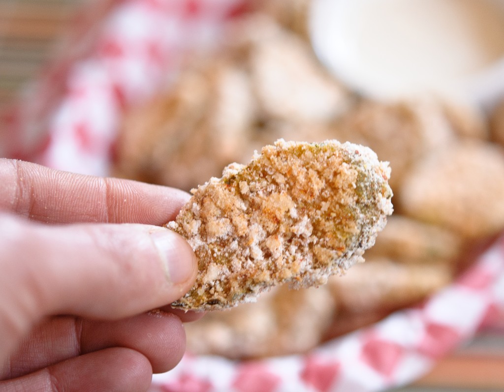 Oven Fried Pickles | Baked In