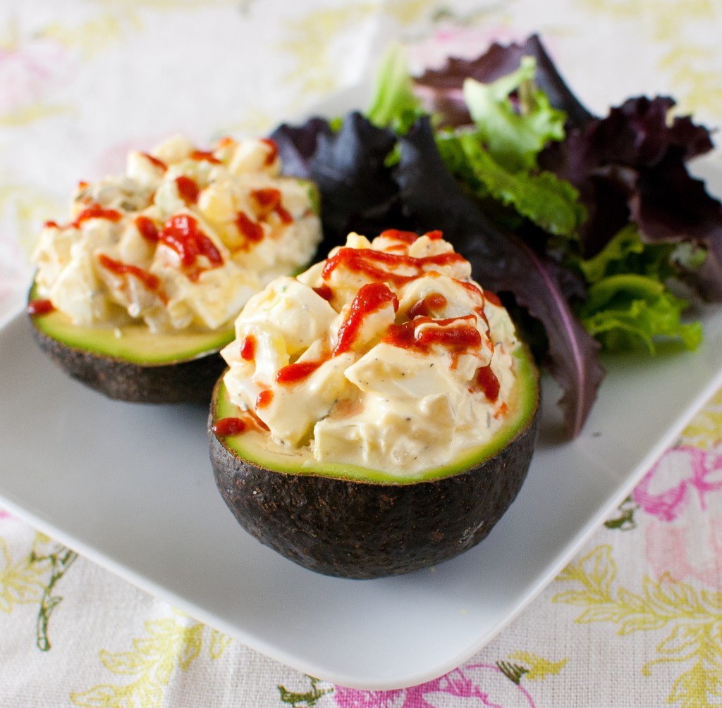 Egg Salad Stuffed Avocados