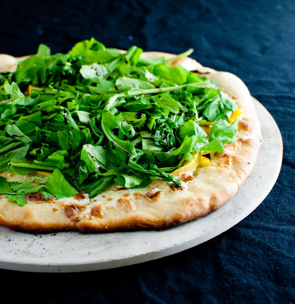 Acorn Squash and Gorgonzola Pizza