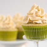 Green Tea Cupcakes with Honey Frosting