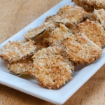 Baked Zucchini Parmesan Chips
