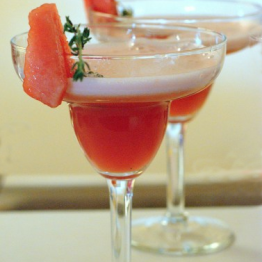 Let’s Start With a Drink: Watermelon-Thyme Cocktail