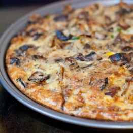 Mushroom and Leek Quiche