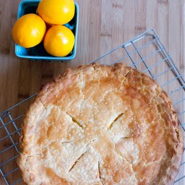 Shaker Meyer Lemon Pie