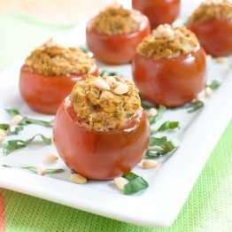 Healthy Stuffed Tomatoes