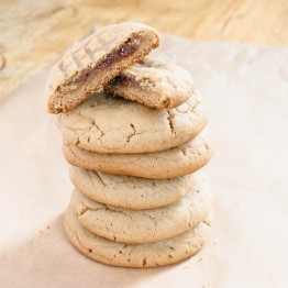 Peanut Butter and Jelly Cookies