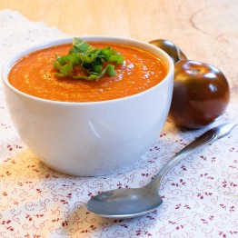 Tomato & Roasted Red Pepper Soup