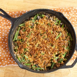 Healthy Green Bean Casserole