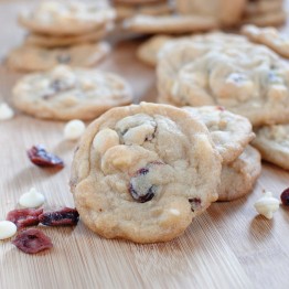 White Chocolate Cranberry Cookies