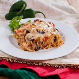 Mexican Baked Spaghetti Squash