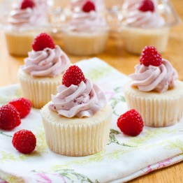 Lemon-Raspberry Cupcakes