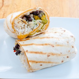 Veggie Quesarito {Chipotle Copycat}