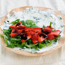 Strawberry Spinach Quesadillas