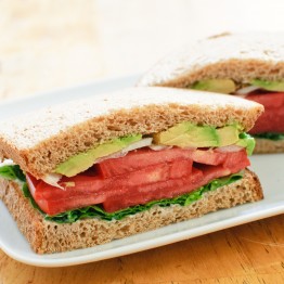 Basil, Onion, Avocado & Tomato (BOAT) Sandwich