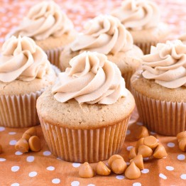 Double Butterscotch Cupcakes